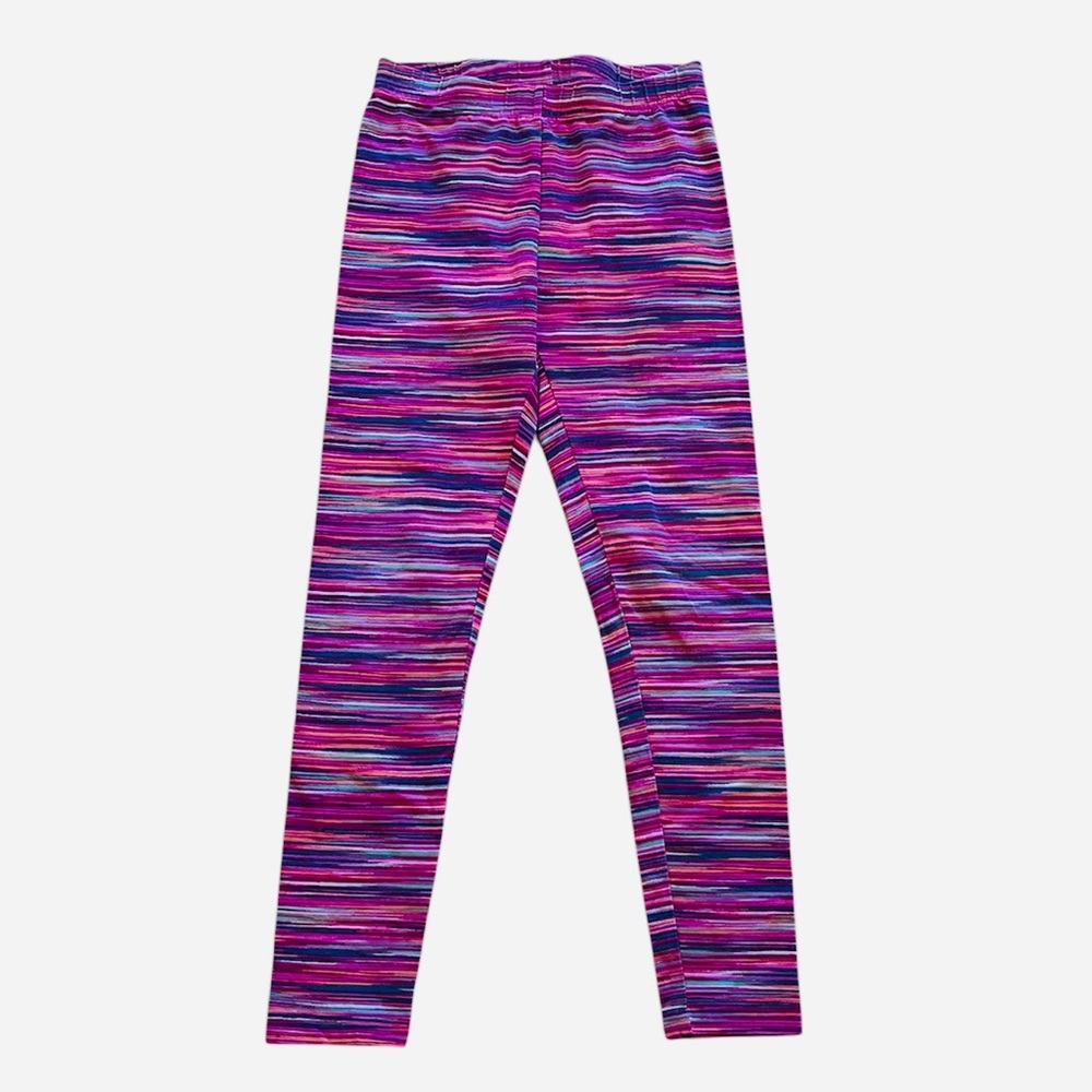Lands End L(10-12) leggings stripes